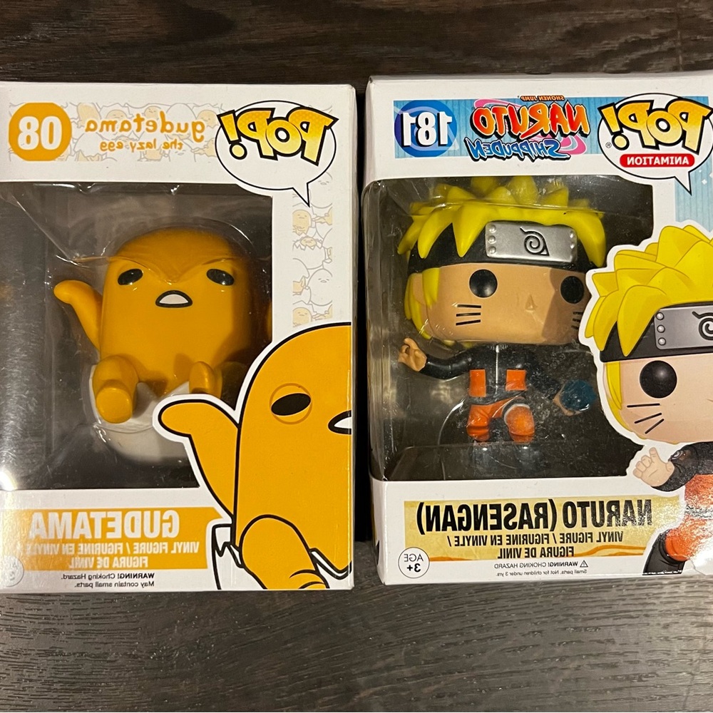 POP Anime Figures lot of 2